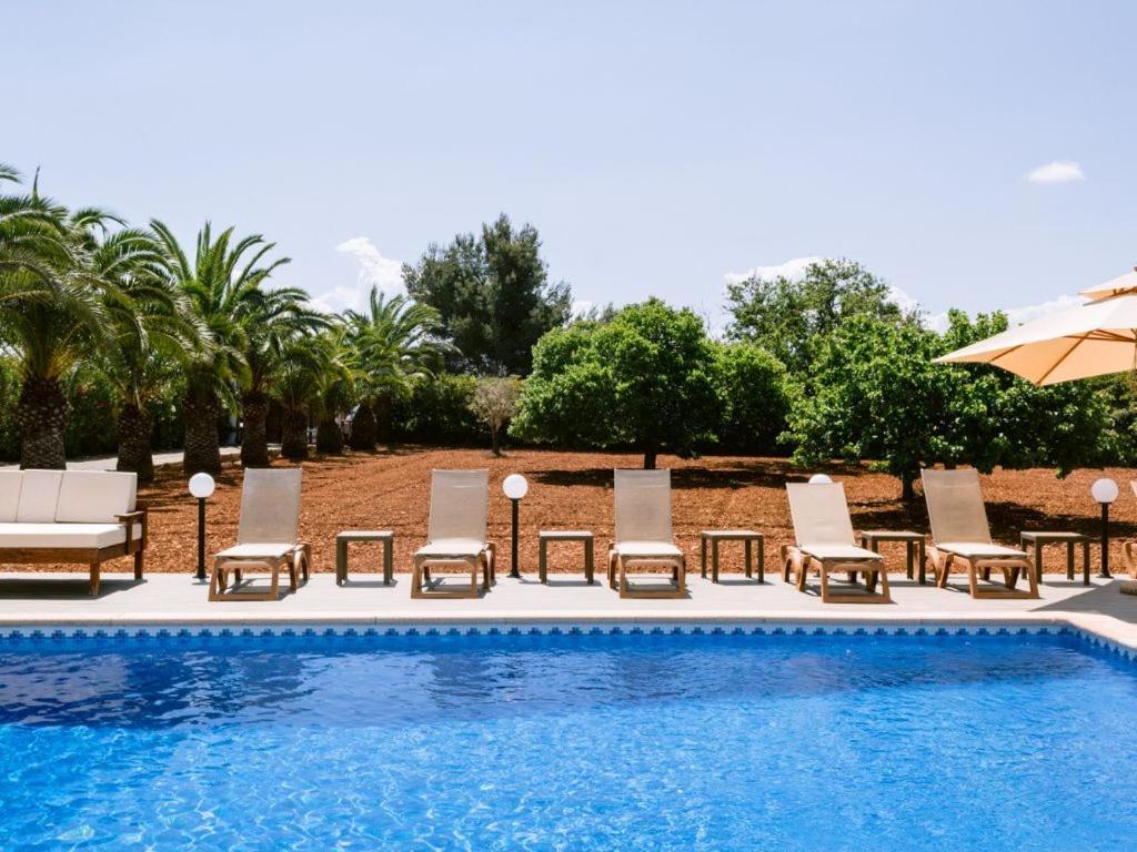 Villa Km2 Lovely Villa Located Just Outside Of Sa Carroca A 5 Minute Drive From Playa Den Bossa San José Extérieur photo